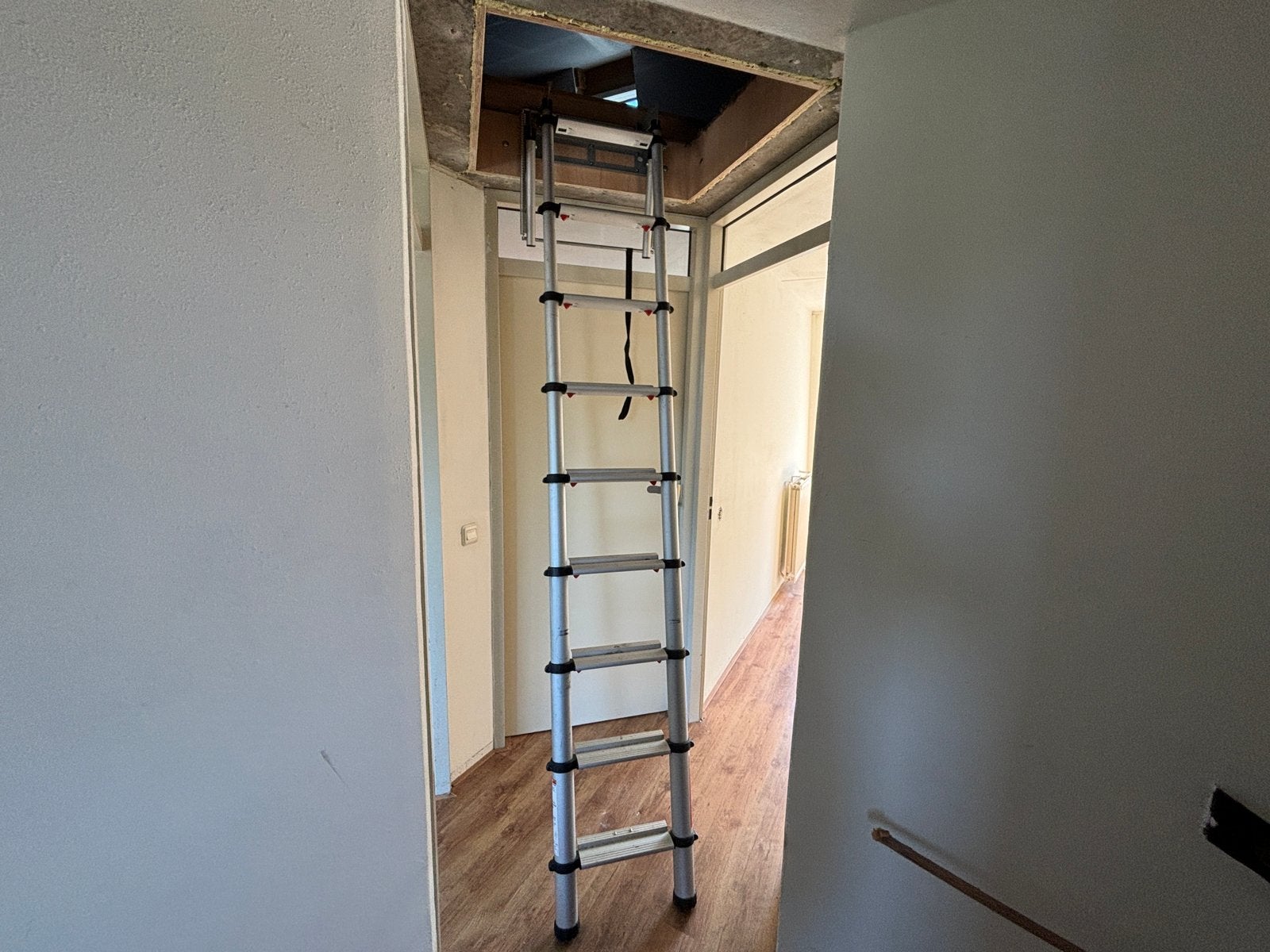 Telesteps Loft Line Ladder Zoldertrap Vlieringtrap Vlisotrap, Ophalen of Verzenden, Zo goed als nieuw, 2 tot 4 meter