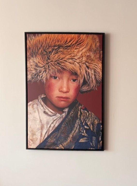 Canvas doek Tibetaanse jongen 70 x 100, Ophalen of Verzenden