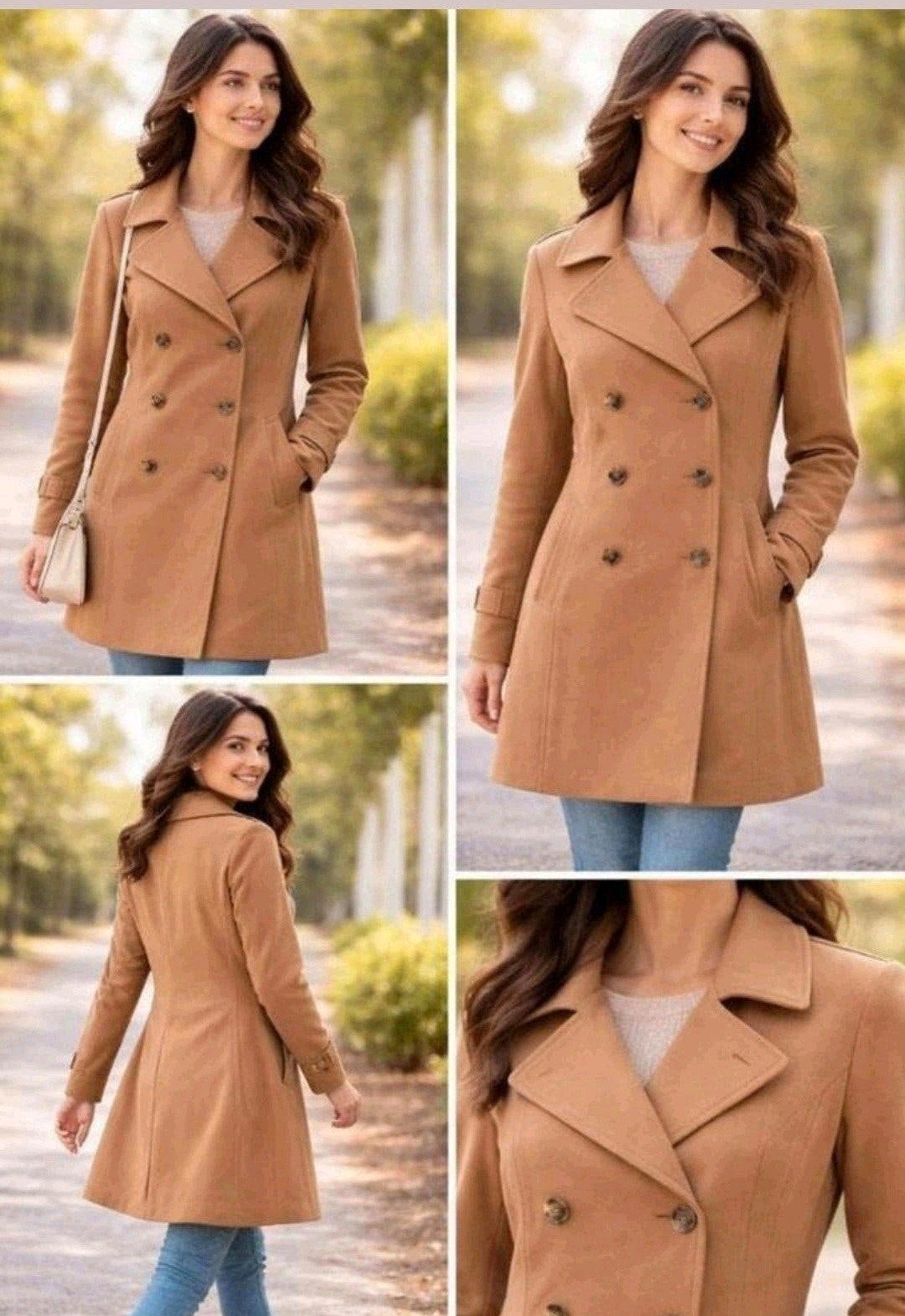 Nieuwe Dreimaster damesjas - Maat 38 - Camel/Beige, Maat 38/40 (M), Beige, Nieuw, Ophalen of Verzenden