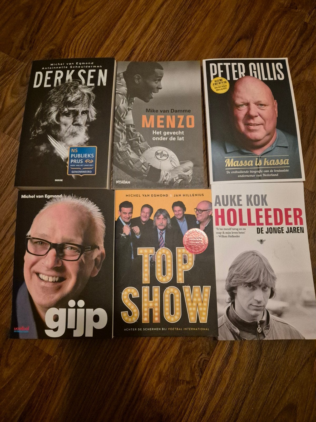 Diverse boeken (biografieën), Ophalen, Zo goed als nieuw