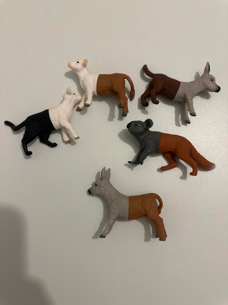 Schleich Puzzel Dieren - Mix & Match Speelfiguren, Verzenden, Gebruikt, Jongen of Meisje