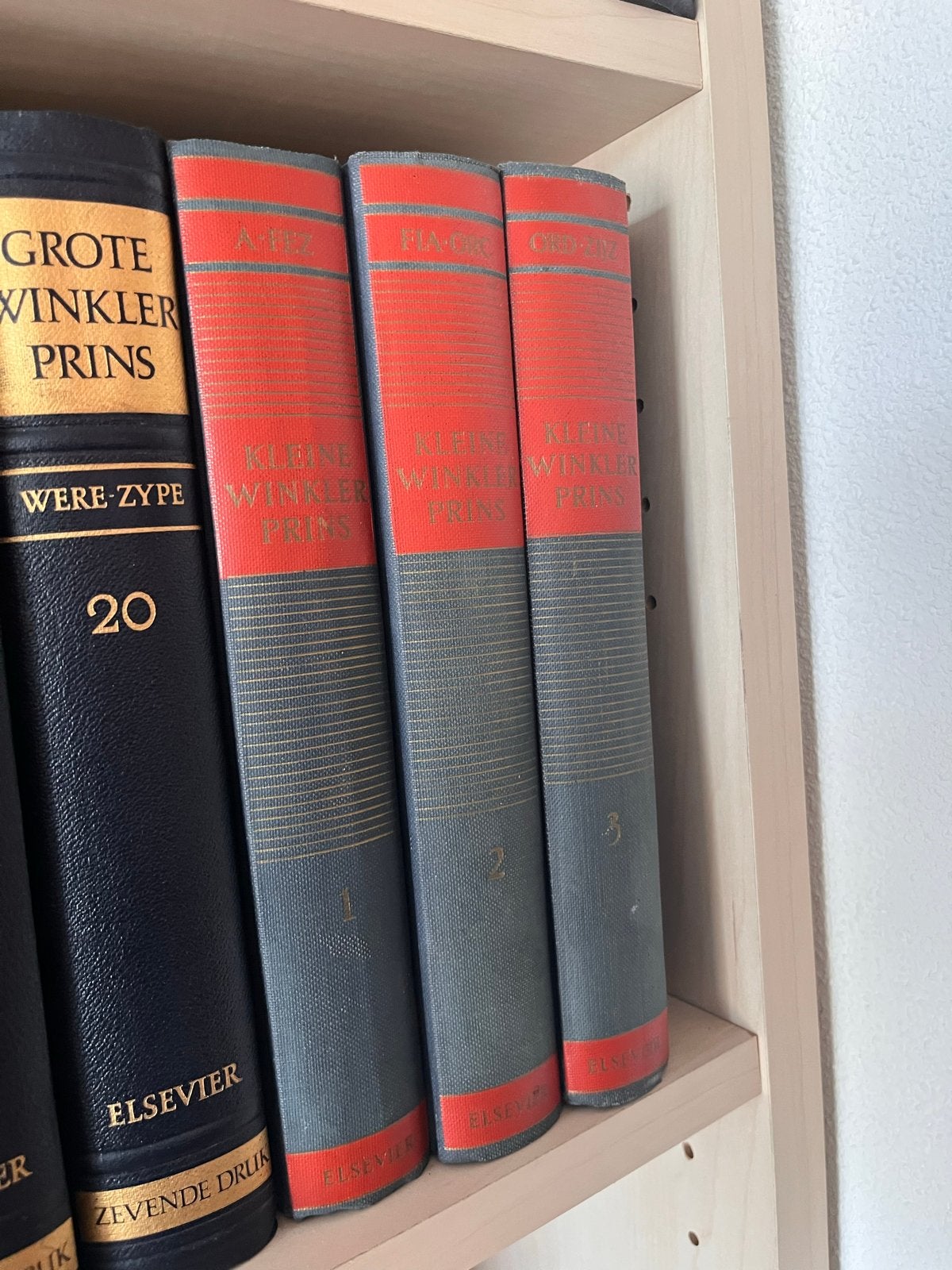 Kleine Winkler Prins Encyclopedie - Complete Serie, Boeken, Encyclopedieën, Ophalen, Gelezen, Algemeen, Complete serie
