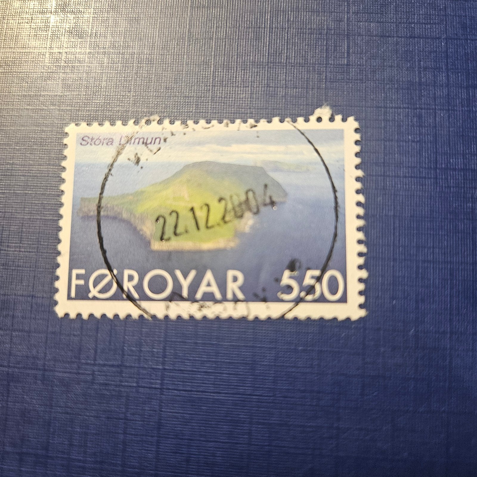 Denemarken Faeröer nr 483, Ophalen of Verzenden, Denemarken, Gestempeld