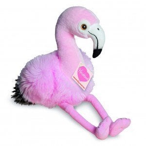 Teddy Hermann knuffel flamingo Miss Pinky, 35cm, Verzamelen, Beren en Cherished Teddies, Overige merken, Teddy Hermann, Nieuw