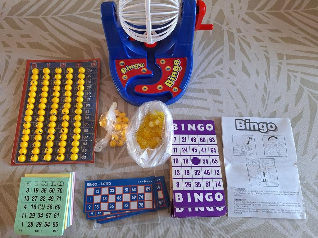 Grote Bingo Set - Compleet, Vijf spelers of meer, Ophalen of Verzenden, Zo goed als nieuw, Onbekend