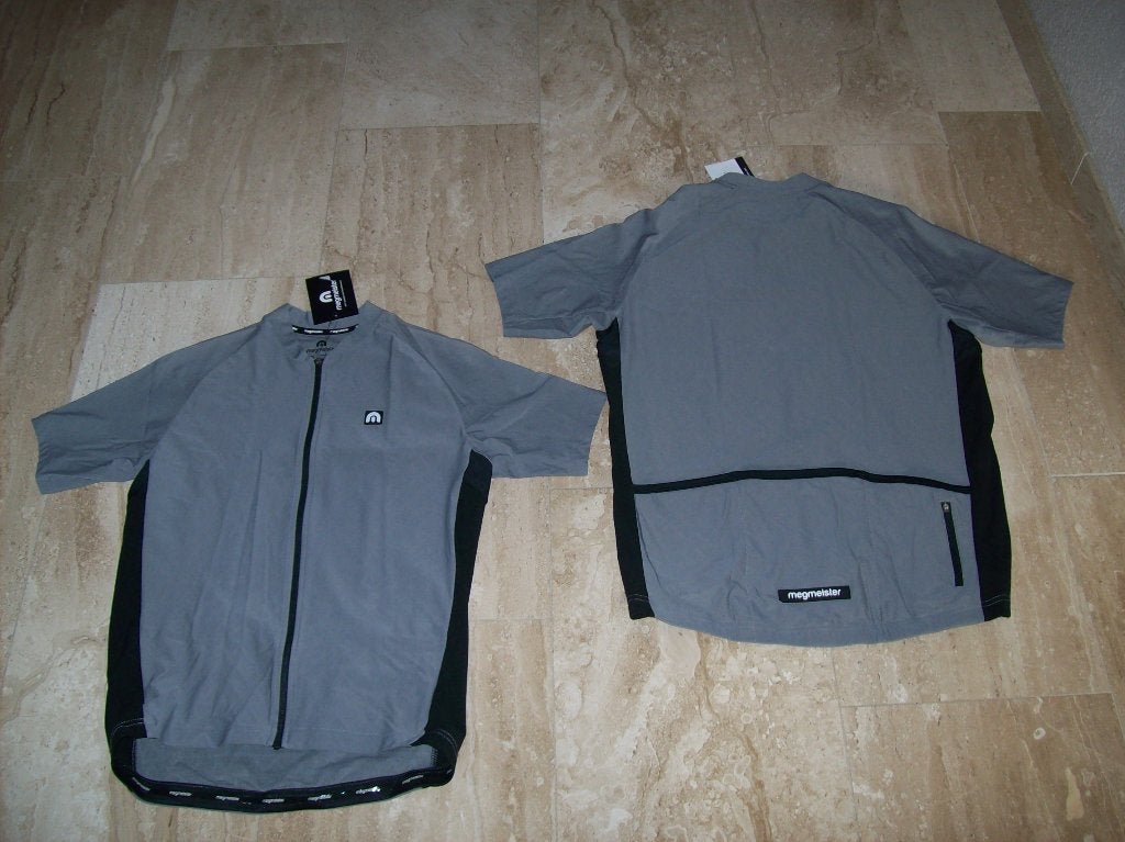 Nieuwe MEGMEISTER ULTRAFRIS CYCLING JERSEY GREY Maat XXL, Megmeister, Nieuw, Ophalen of Verzenden, Bovenkleding