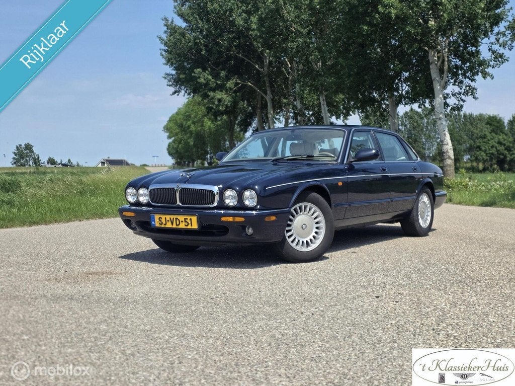 Jaguar XJ 3.2 V8 Executive, Auto's, Achterwielaandrijving, Gebruikt, 8 cilinders, Blauw