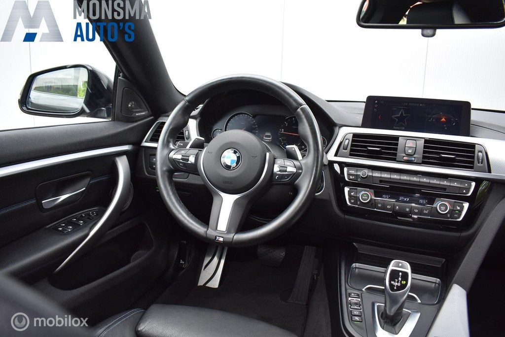 BMW 430i Gran Coupé M-Sport Grigio Telesto HUD 360°Cam H/K, Auto's, BMW, Automaat, Achterwielaandrijving, Gebruikt, 4 cilinders