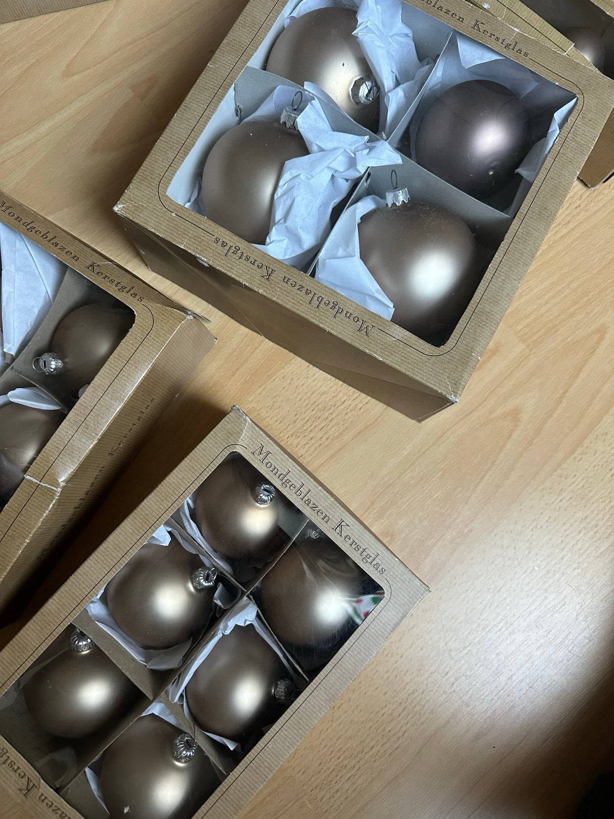 Kerstballen en Piek Bruin., Diversen, Kerst, Ophalen of Verzenden