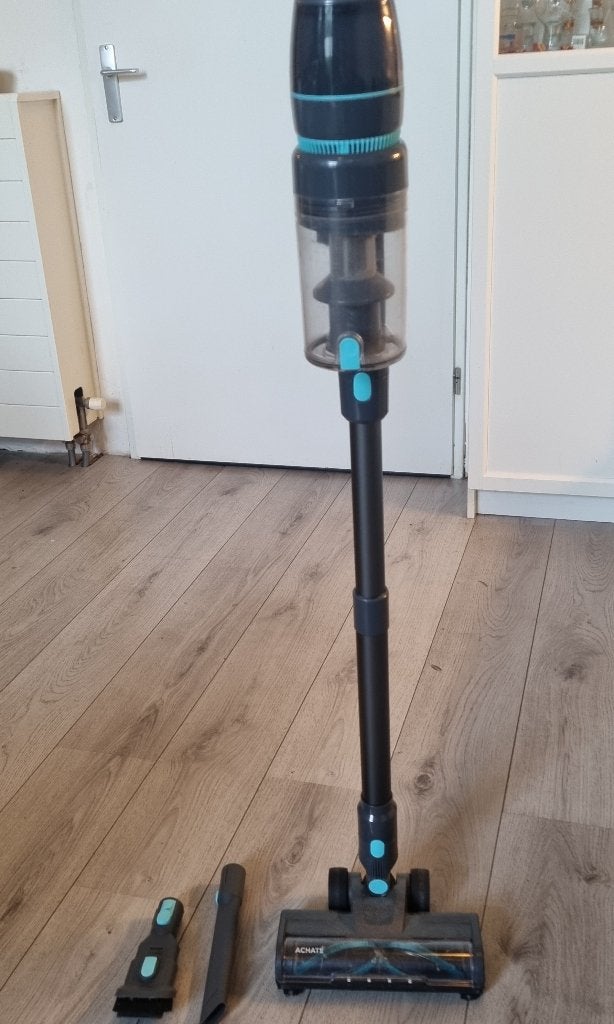 stofzuiger, Witgoed en Apparatuur, Stofzuigers, Zo goed als nieuw, Steelstofzuiger, Overige merken, Draadloos, Inclusief accessoires