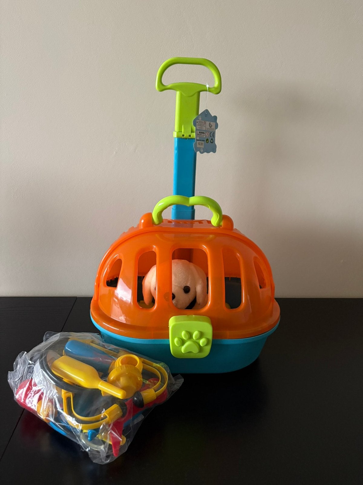 Trolley met knuffelhondje, Ophalen of Verzenden, Nieuw, Hond