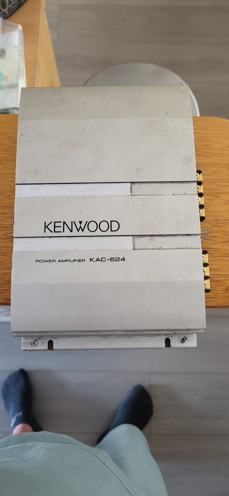 Kenwood KAC-624 versterker, Ophalen of Verzenden, Gebruikt