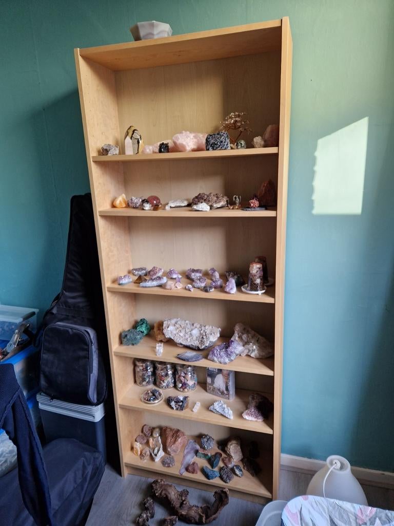 Diverse collectie mineralen en kristallen, Verzamelen, Ophalen, Mineraal