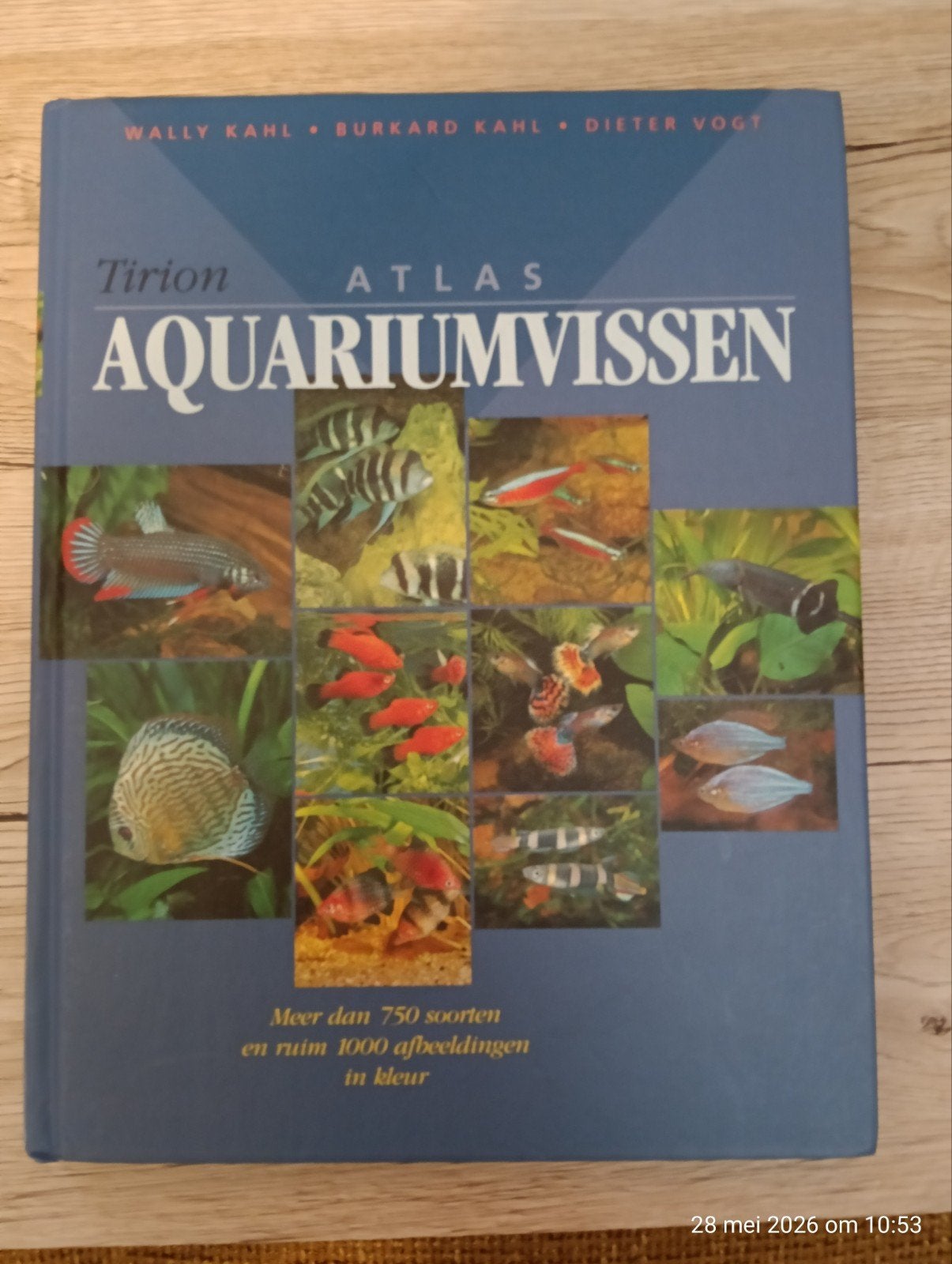 Tirion Atlas Aquariumvissen, Ophalen of Verzenden, Zo goed als nieuw, Overige typen
