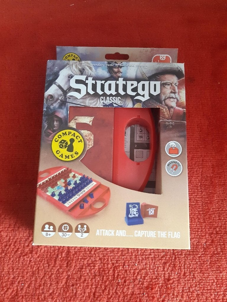 Stratego classic, Een of twee spelers, Ophalen of Verzenden, Zo goed als nieuw, Compact games