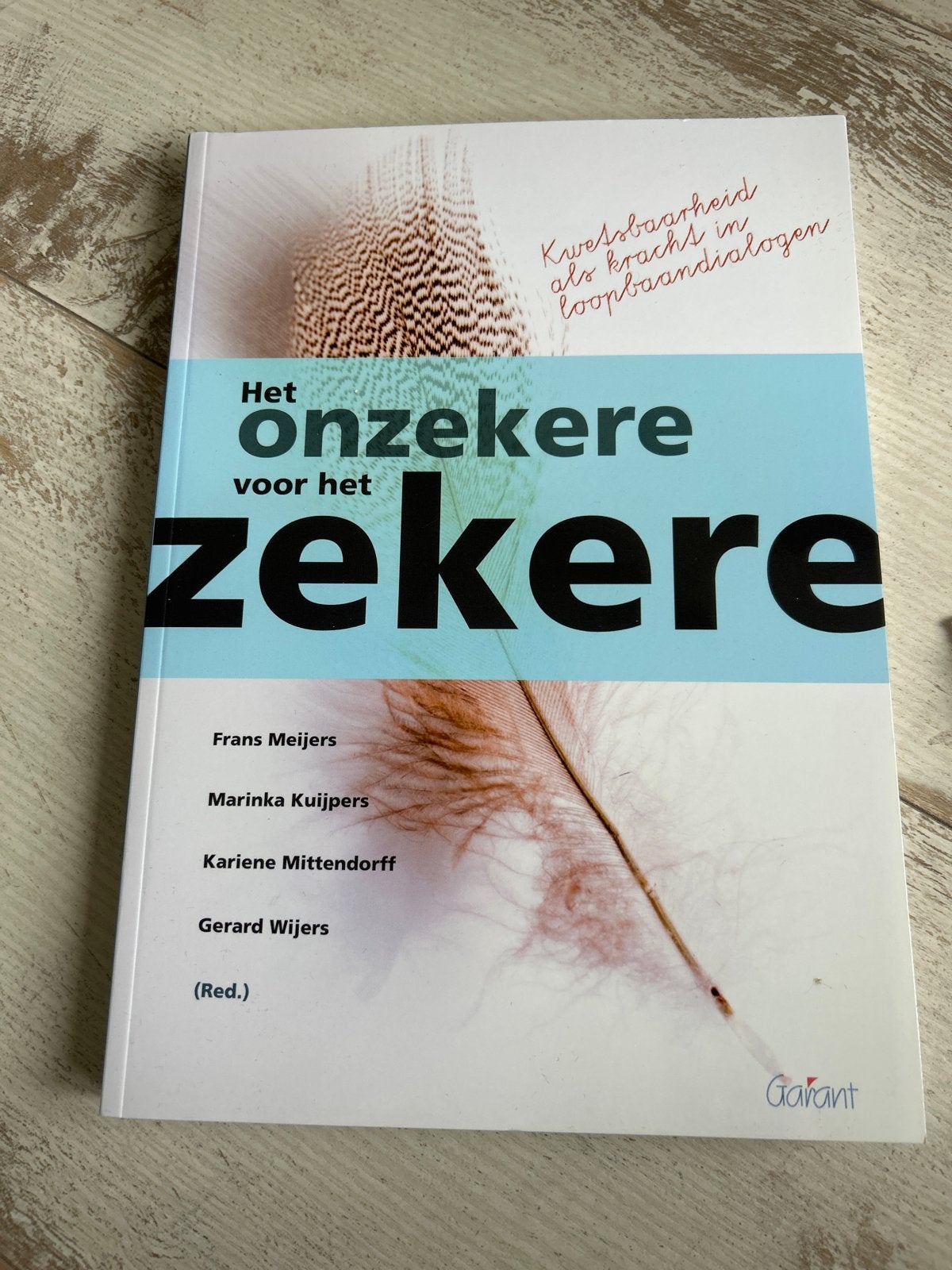 Het onzekere voor het zekere - Loopbaandialogen, Ophalen of Verzenden, Gamma, Zo goed als nieuw, HBO