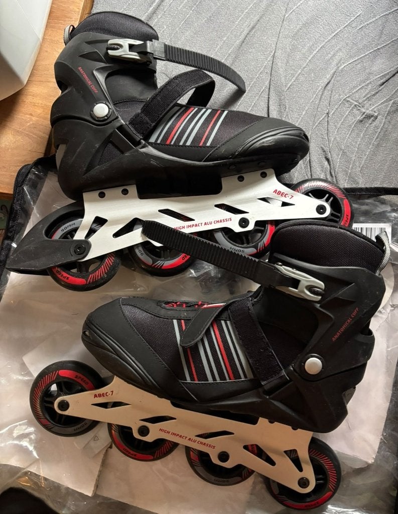 Inline skates voor de beginnende skater, Sport en Fitness, Dames, Zo goed als nieuw, Inline skates 4 wielen, Ophalen