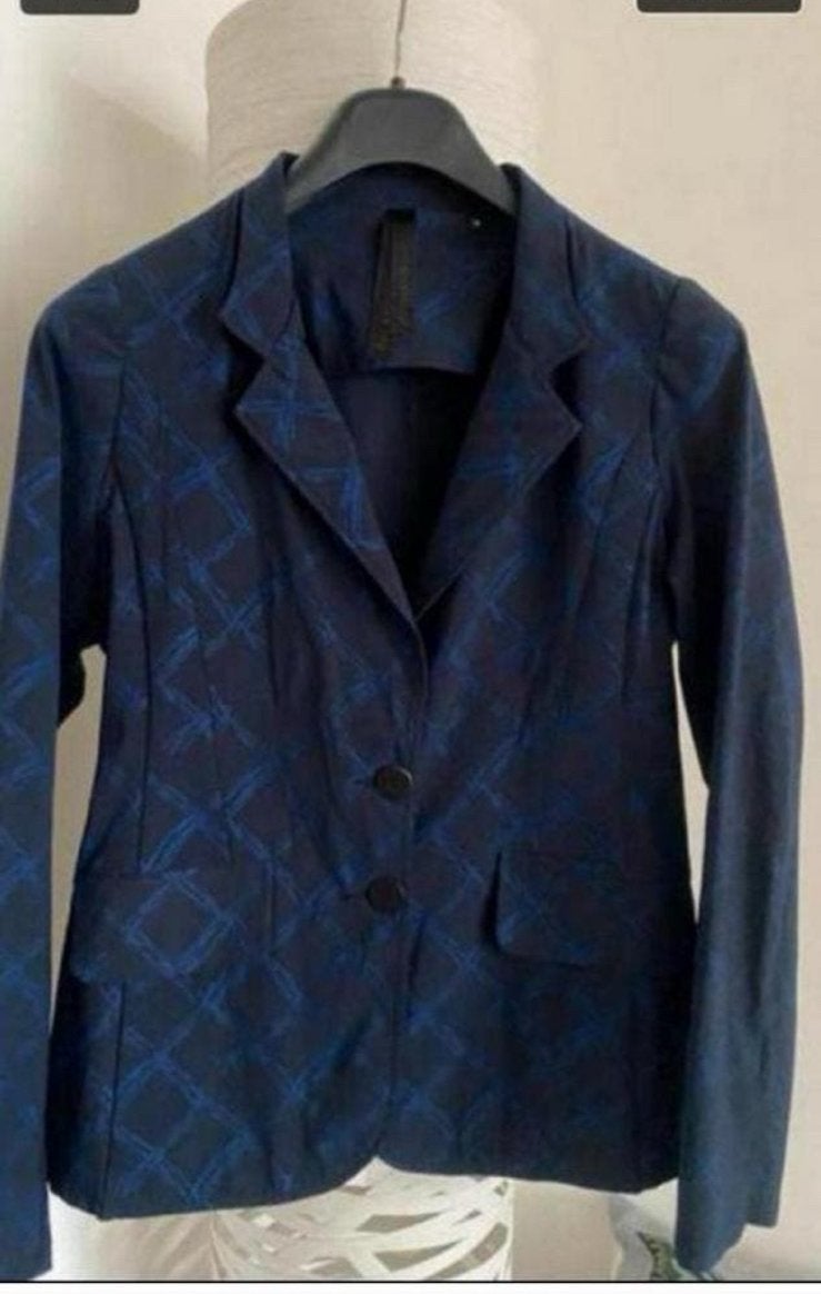 Je m appelle M travelstof blauw, Maat 38/40 (M), Blauw, Ophalen of Verzenden, Zo goed als nieuw