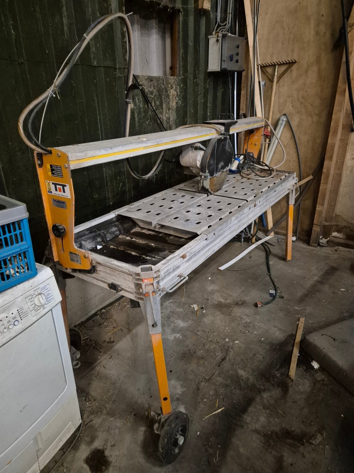Battipav Supreme 1500 watertafel/Tegelzaag - Professioneel, Doe-het-zelf en Verbouw, Ophalen, Cirkelzaag, Battipav, 70 mm of meer