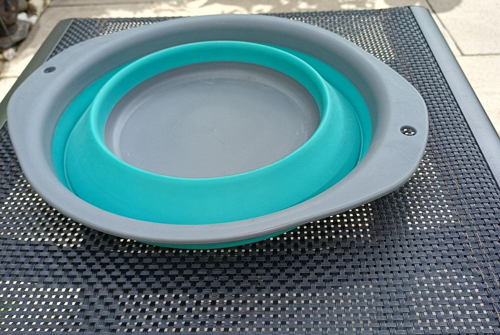 plat opvouwbare schaal 28 cm., Ophalen of Verzenden