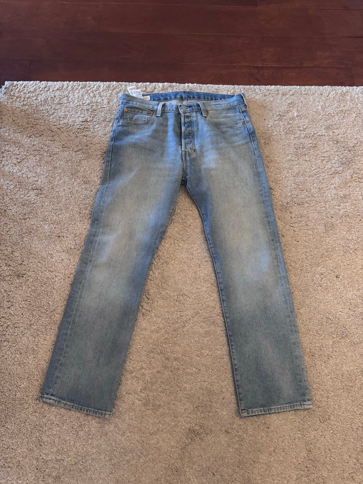 Levi's Premium 501 Jeans W33 L30 - Zo goed als nieuw, Kleding | Heren, Ophalen of Verzenden, Zo goed als nieuw, Blauw, W33 - W34 (confectie 48/50)