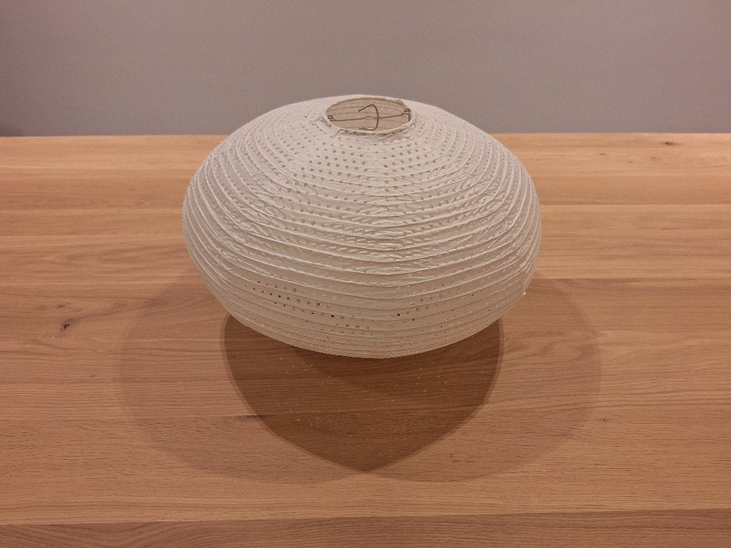Ikea Solleftea papier plafondlamp hanglamp lampenkap, Ophalen of Verzenden, Zo goed als nieuw, Hanglamp