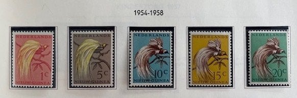 1954 Paradijs Vogels  4x, Ophalen of Verzenden, Postfris, Nieuw-Guinea