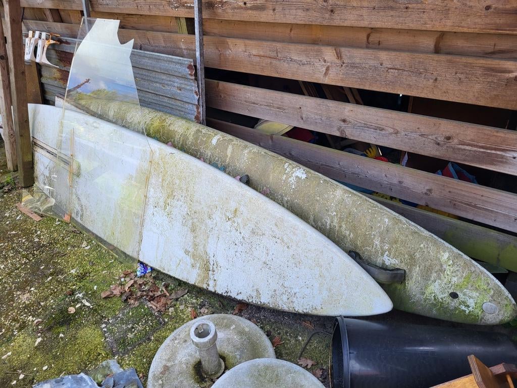 Diverse surfplank onderdelen, Watersport en Boten, Windsurfen, Ophalen, Gebruikt, Plank