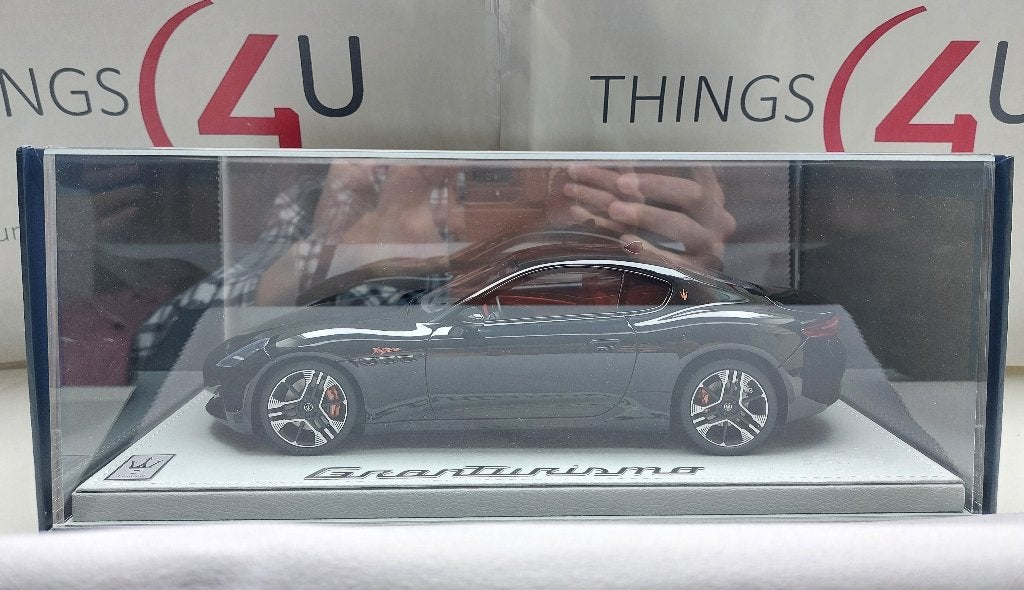 BBR 1:18 Maserati Granturismo Folgore 2023 Nero Assoluto, Hobby en Vrije tijd, Ophalen of Verzenden, Nieuw, Auto, Overige merken