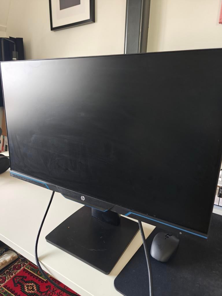 HP 25mx Gaming Monitor - Full HD, 144Hz, 1ms, Computers en Software, Monitoren, Gaming, Gebruikt, Kantelbaar, 101 t/m 150 Hz