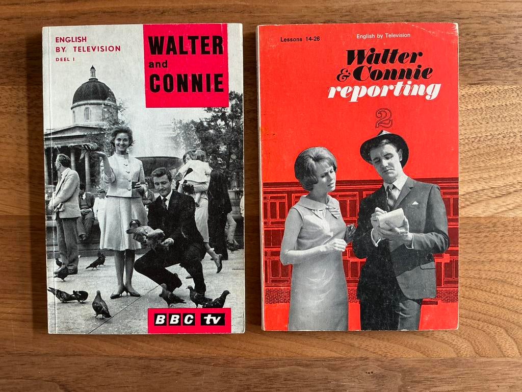 Walter & Connie - Engelse les - English by television - 1960, Ophalen of Verzenden, Gelezen