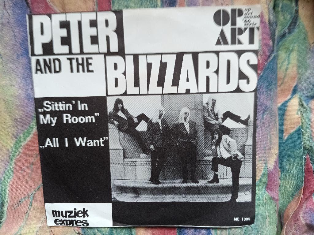 Zeer zeldzame single Peter and the Blizzards ME uitgave, Fotohoes, Ophalen, Gebruikt, Pop