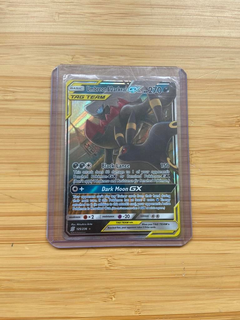 Umbreon and Darkrai Tag team, Ophalen of Verzenden, Zo goed als nieuw