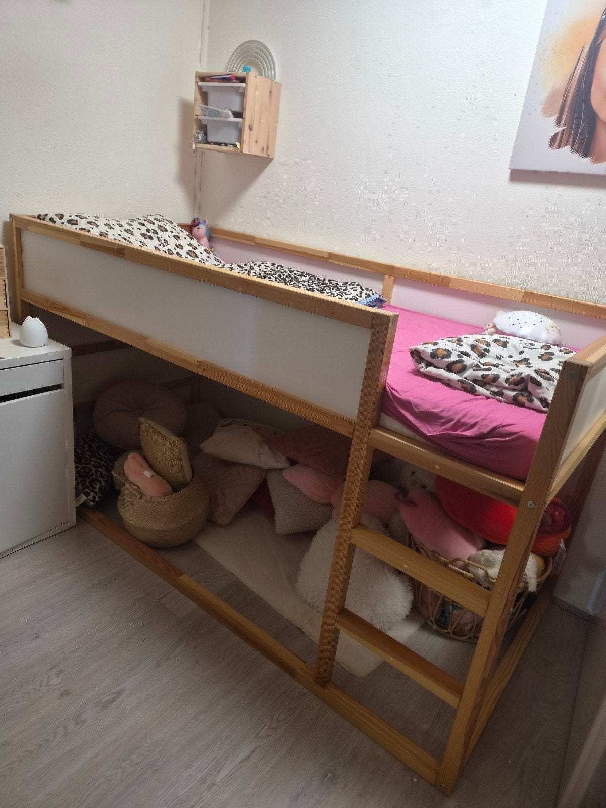 Halfhoogslaper IKEA Kura, Ophalen, Gebruikt, 90 cm, Eenpersoons