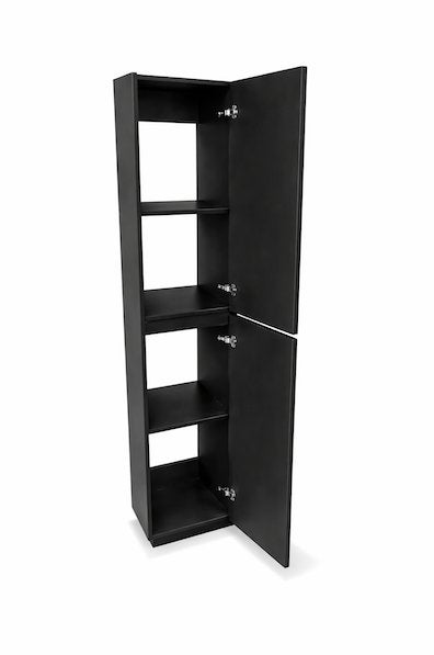 Zeer ruime Kolomkast, Mat zwart, 170cm, Soft-close, Kode, Ophalen of Verzenden, Nieuw, Zwart, Overige materialen