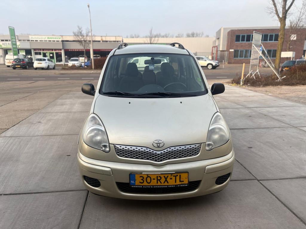 Toyota Yaris Verso 1.5 VVT-i Sol|NAP|AIRCO|, Auto's, Voorwielaandrijving, 4 cilinders, Yaris Verso, Beige