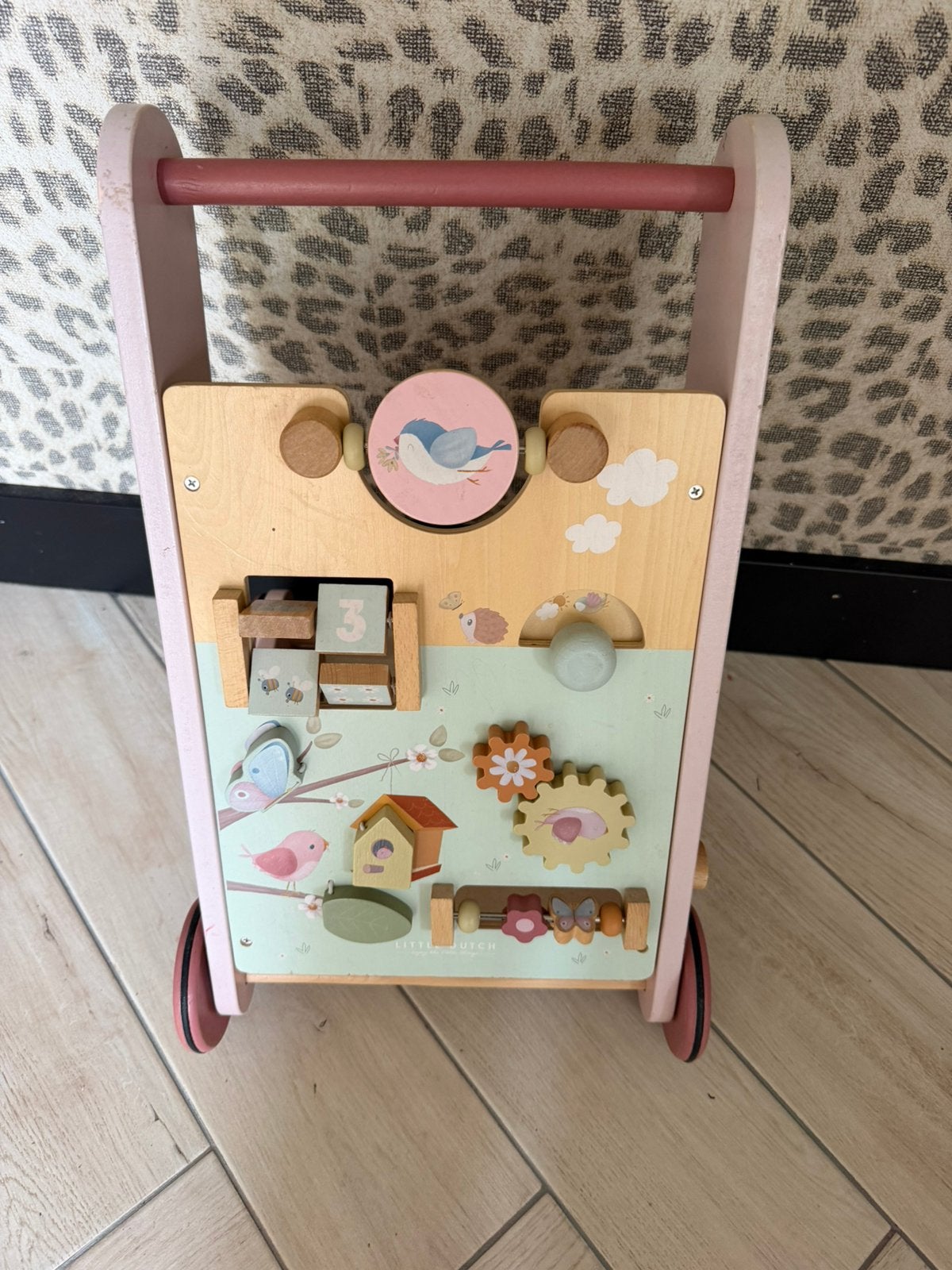 Loopkarretje little dutch, Kinderen en Baby's, Speelgoed | Poppenhuizen, Ophalen, Zo goed als nieuw, Poppenhuis