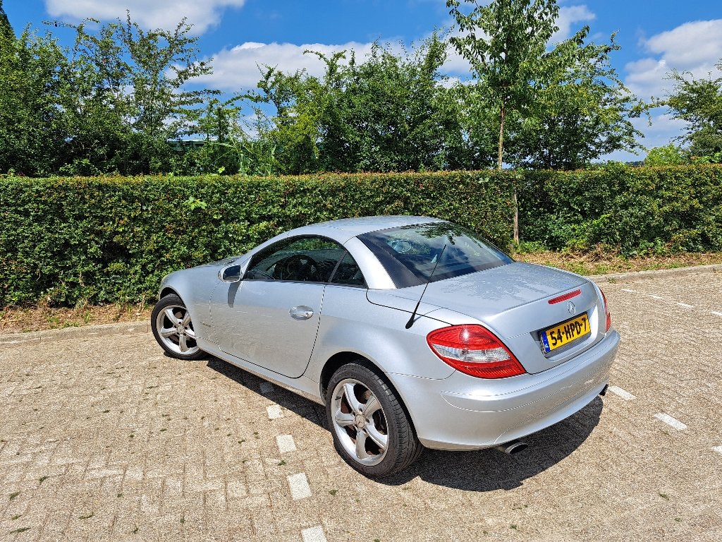 Mercedes-Benz SLK 1.8 Slk200 Kompr Roadster AUT 2004 Grijs, Automaat, Cabriolet, 1796 cc, 163 pk