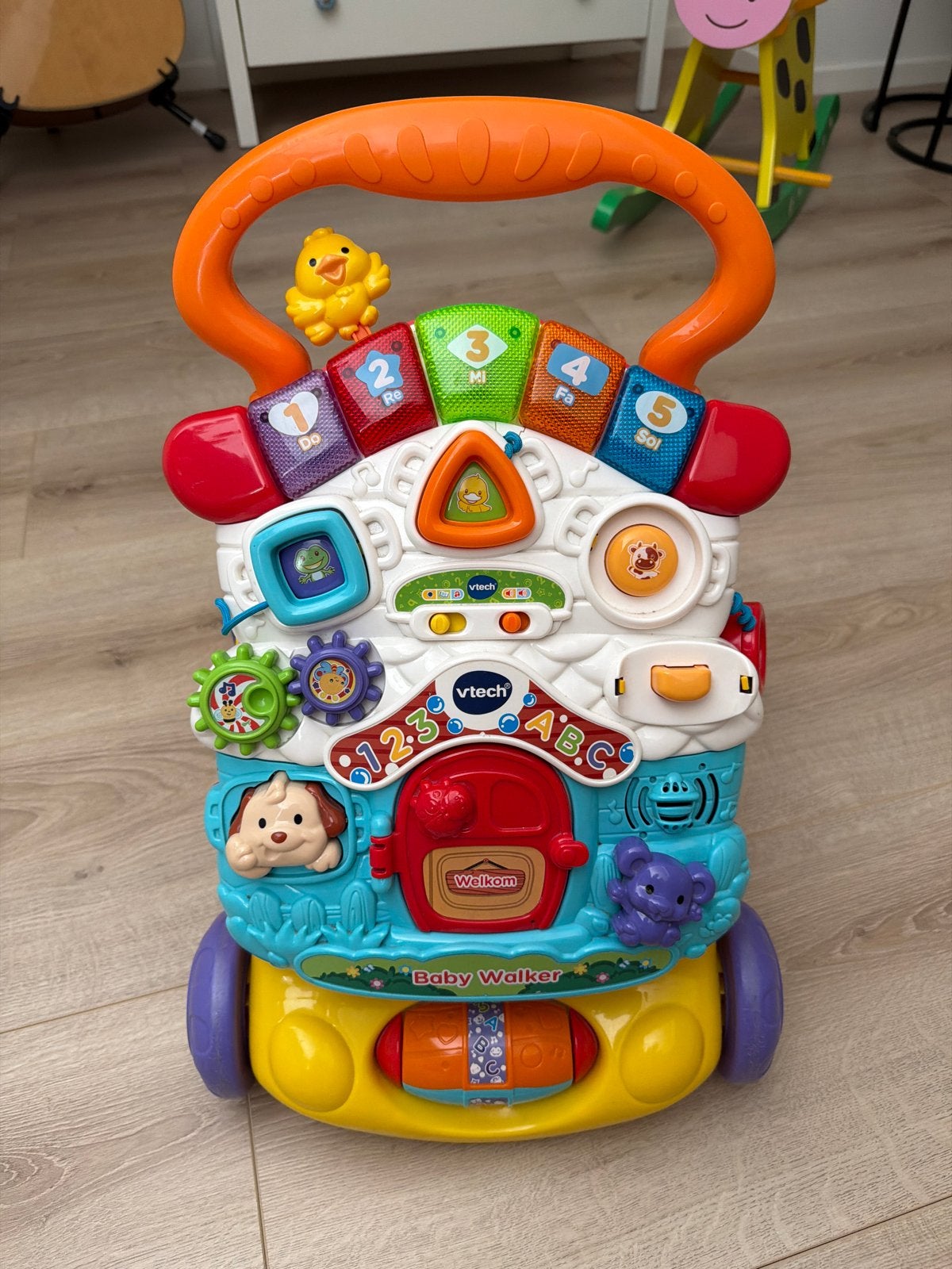 VTech Baby Walker Interactief Loopwagentje, Kinderen en Baby's, Speelgoed | Vtech, Gebruikt, 6 maanden tot 2 jaar, Ophalen of Verzenden
