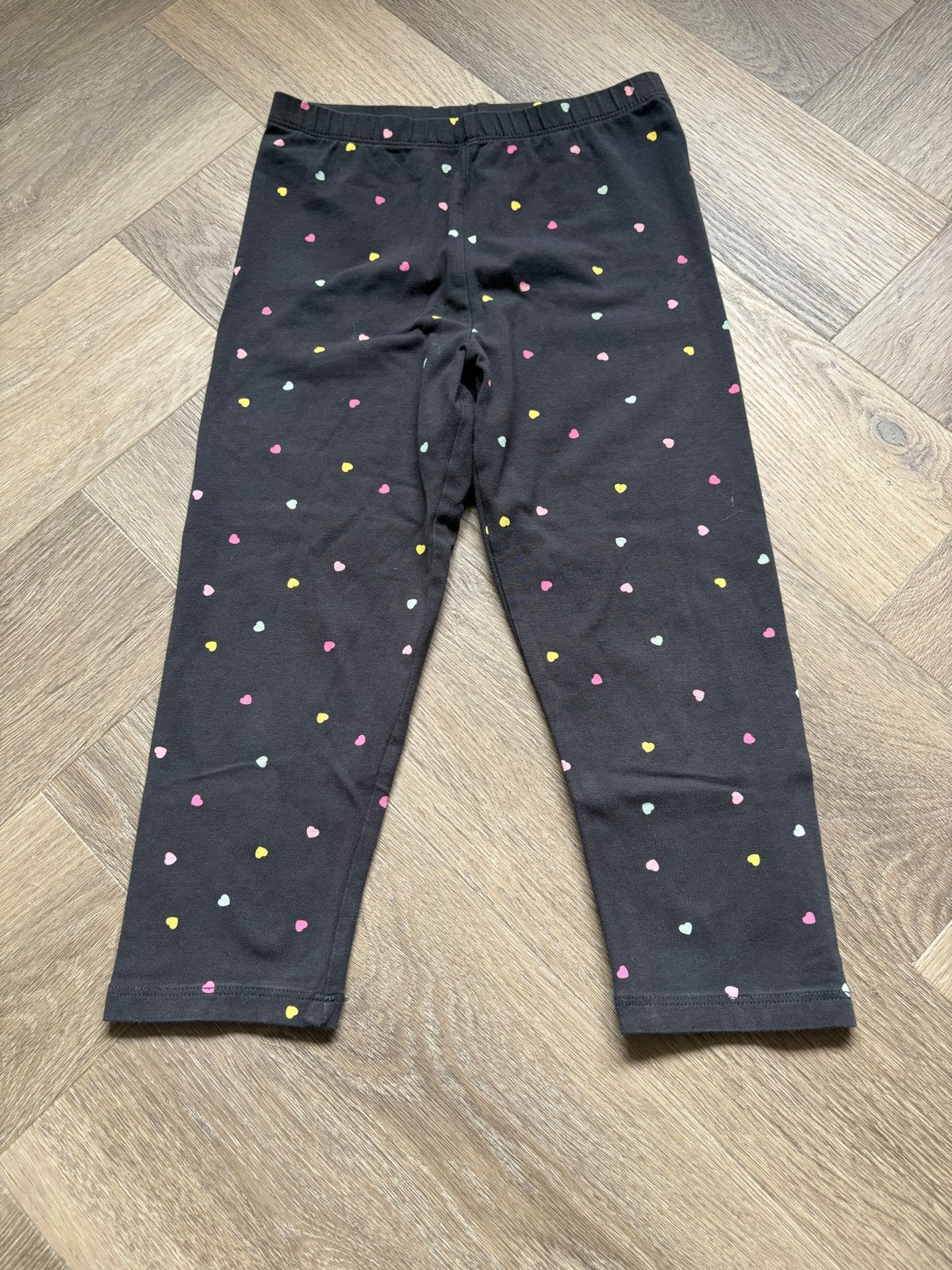 Donkergrijze driekwart legging H&M maat 134 zgan, Ophalen of Verzenden, Zo goed als nieuw, Meisje, Broek