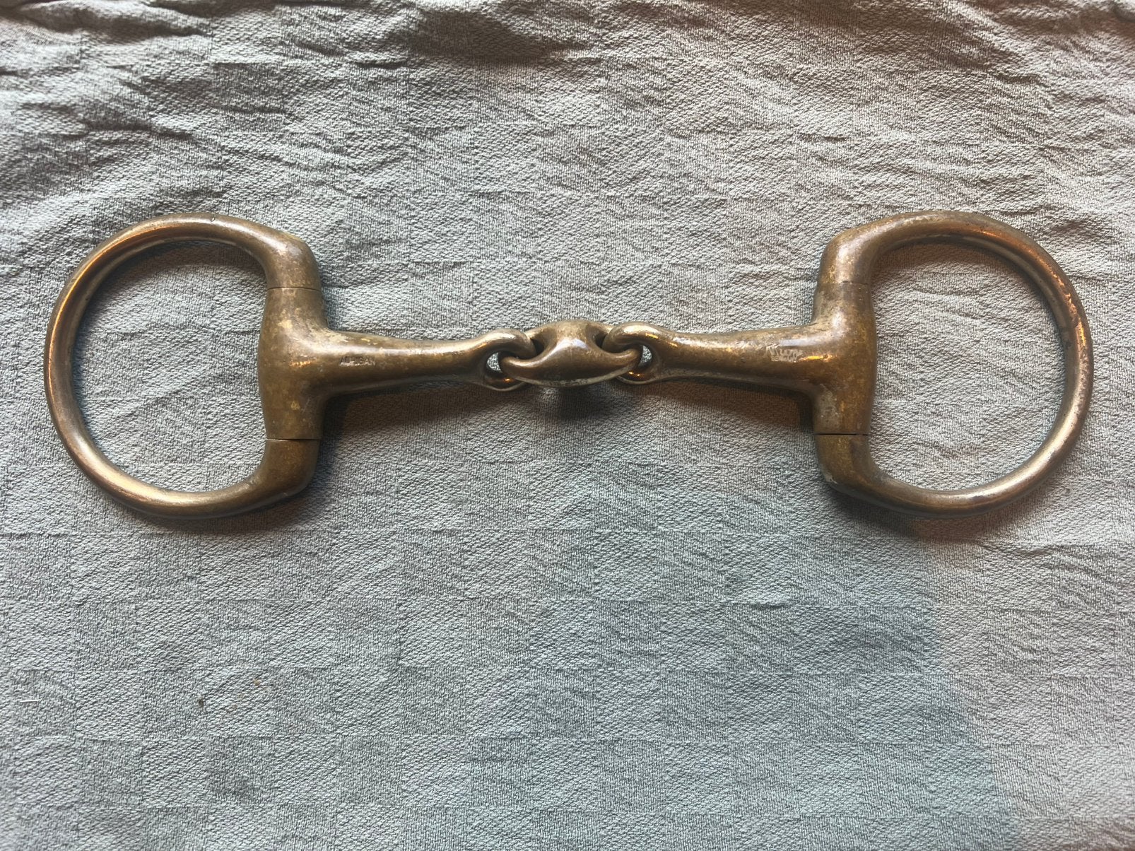Sprenger kk ultra dubbel gebroken bustrens aurigan 13cm, Gebruikt, Overige disciplines, Symmetrisch, Ophalen of Verzenden