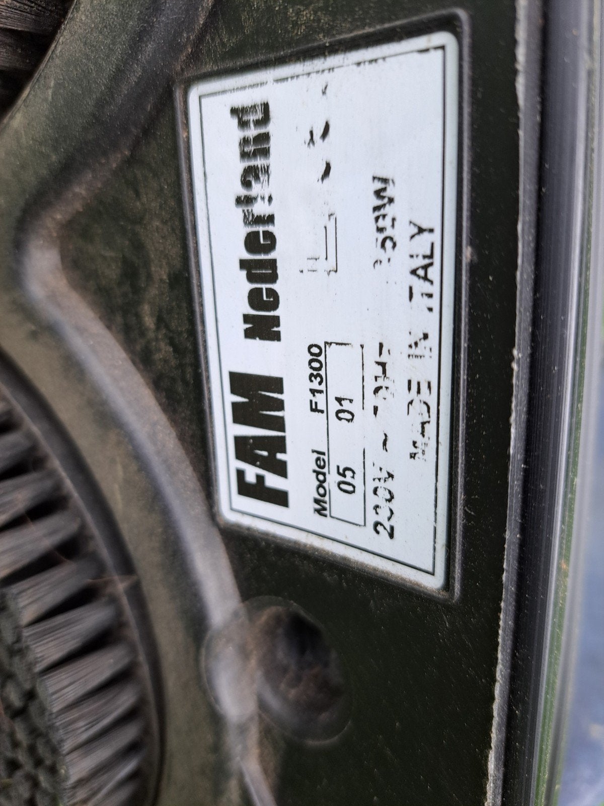 Fam Parket Reiniger F1300 - Zo goed als nieuw, Overige merken, Ophalen of Verzenden, Zo goed als nieuw, Vloerreiniger
