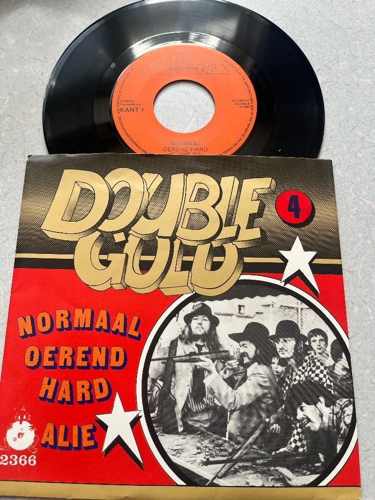 Normaal Oerend Hard Double Gold serie, Cd's en Dvd's, Vinyl Singles, 7 inch, Ophalen of Verzenden, Overige typen, Nederlandstalig