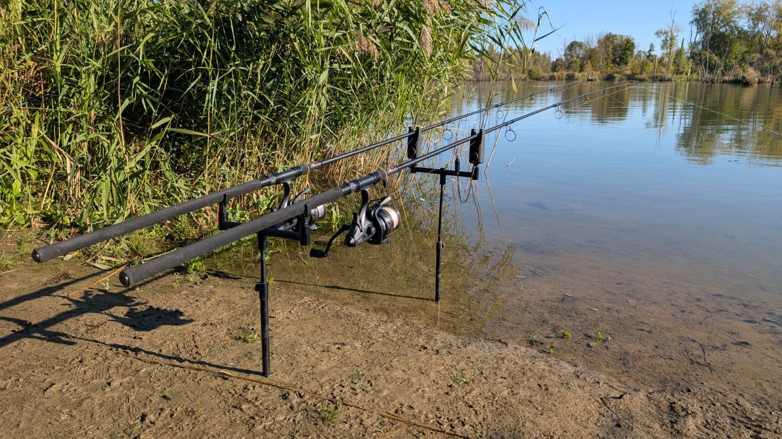 Complete karperset: Ultimate, Advanta, Sonik, Strategy, Cult, Watersport en Boten, Ophalen, Zo goed als nieuw, Complete hengel