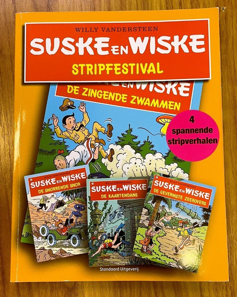 Suske en Wiske stripfestival, Willy Vandersteen, Eén stripboek, Ophalen of Verzenden, Zo goed als nieuw