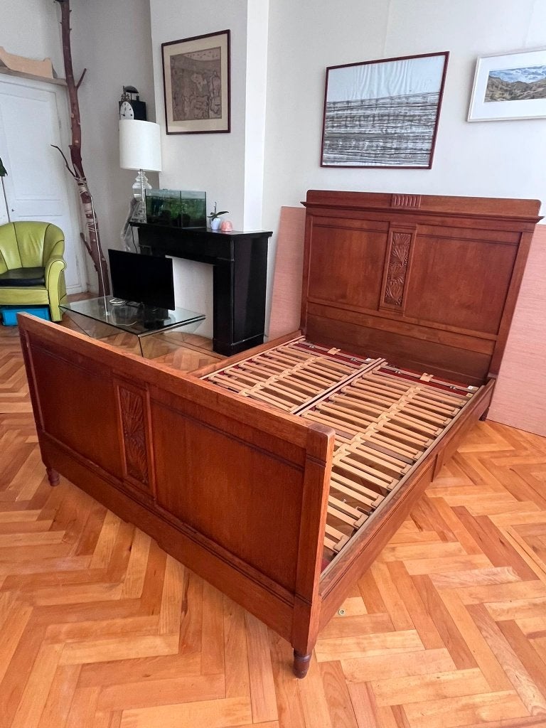 Antiek bed - twijfelaar, Ophalen