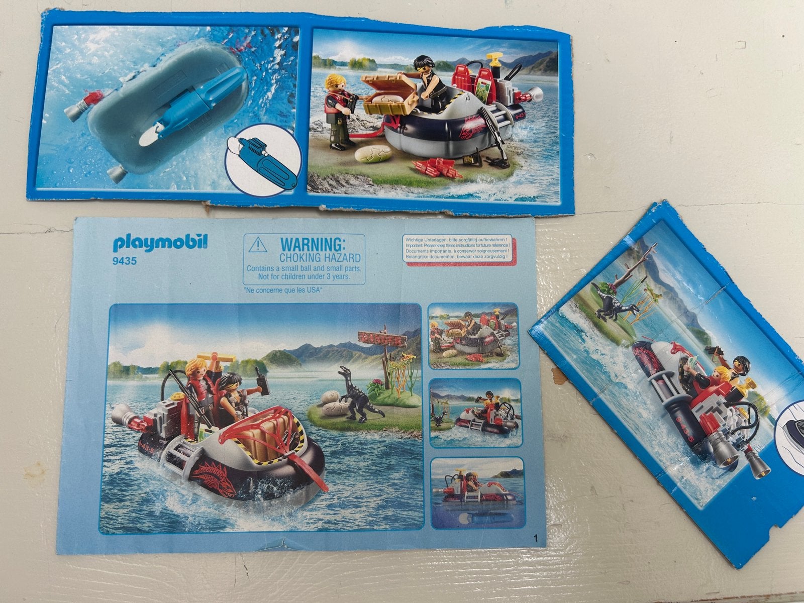 Playmobil dino-hunter-set 9435, Gebruikt, Complete set, Ophalen of Verzenden, Dragons