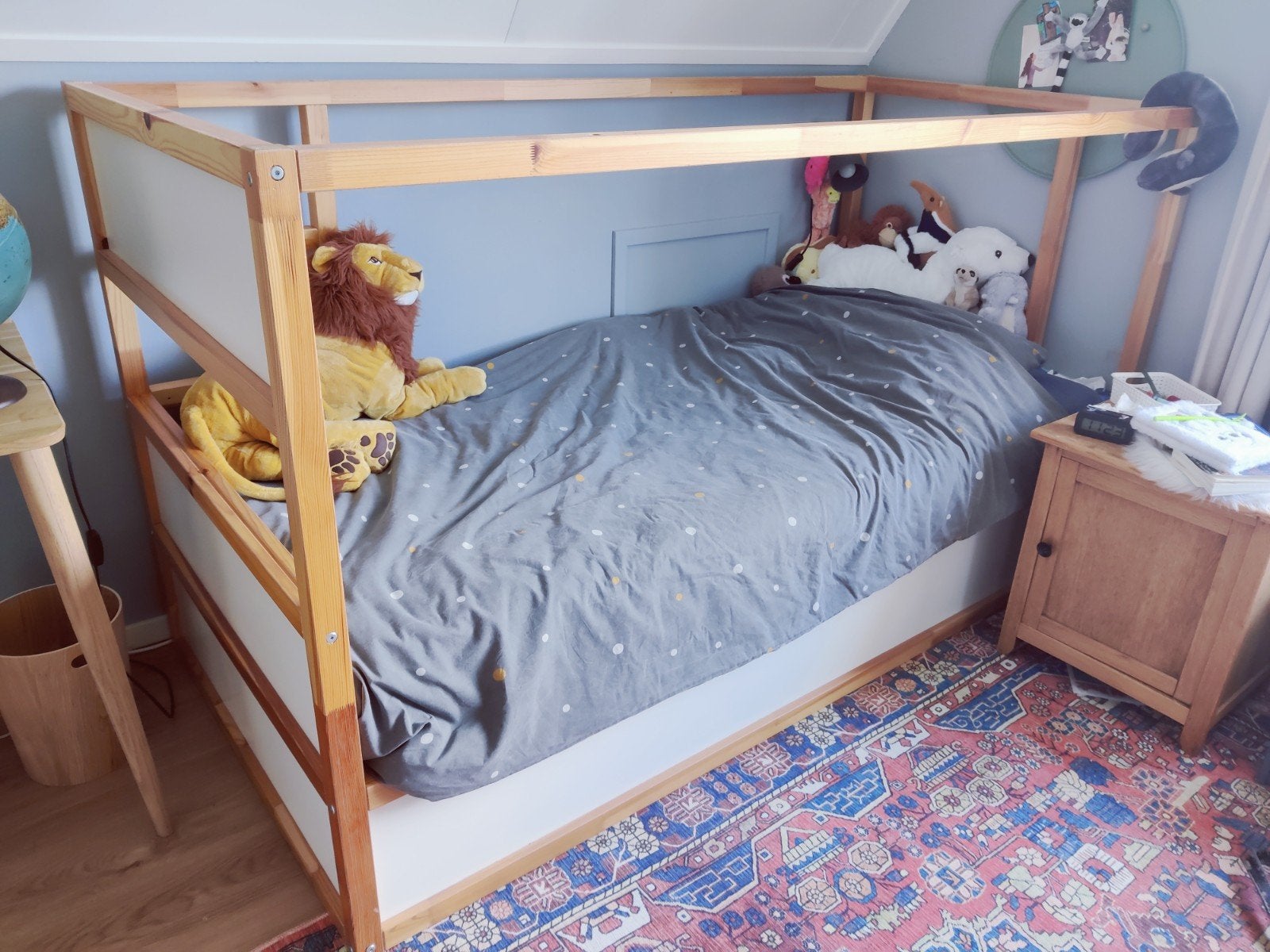 IKEA Kura bed, Huis en Inrichting, Ophalen, Gebruikt, Eenpersoons, 200 cm