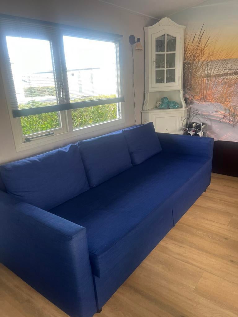 Ikea slaapbank, Ophalen of Verzenden, Zo goed als nieuw, Tweepersoons, 140 cm