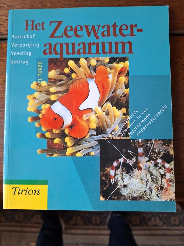 Het Zeewateraquarium - Axel Tunze, Boeken, Ophalen of Verzenden, Zo goed als nieuw